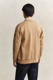 Sweatshirtjacke aus Baumwolle