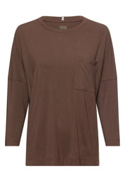 Langarmshirt aus Baumwolle