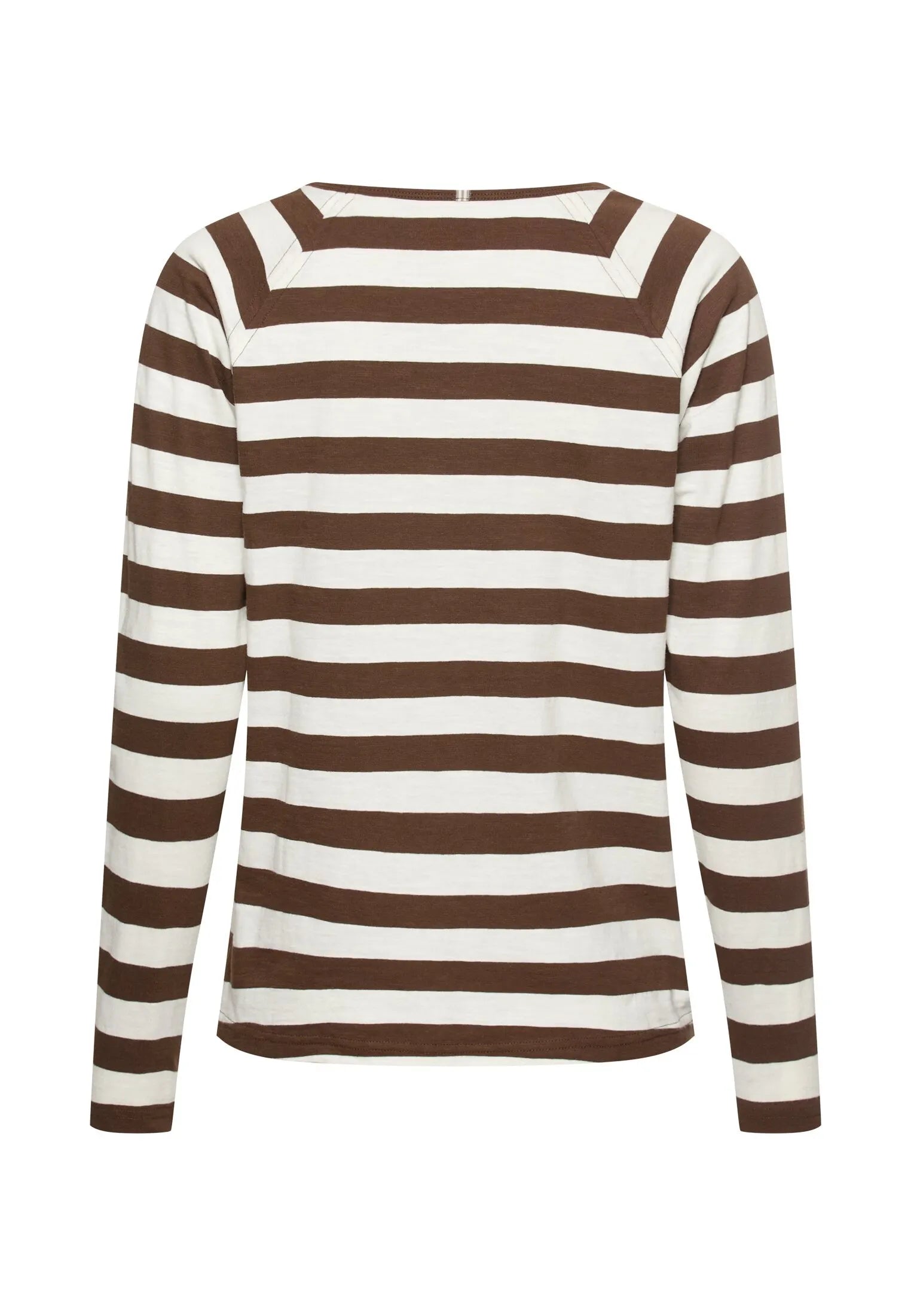 Langarmshirt gestreift aus Baumwolle