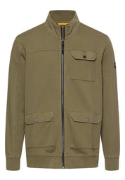 Sweatshirtjacke aus Baumwolle