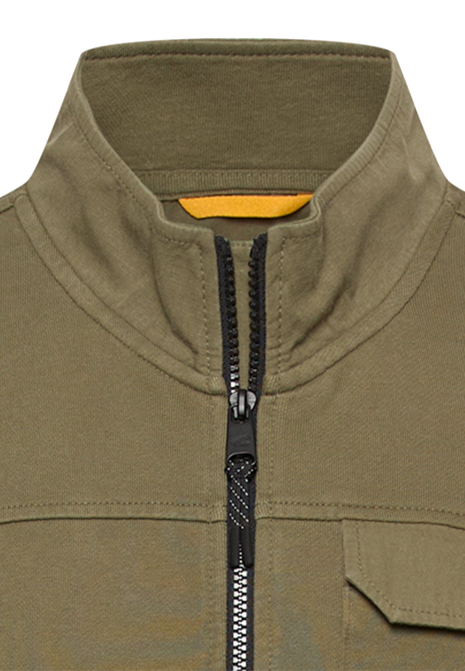 Sweatshirtjacke aus Baumwolle