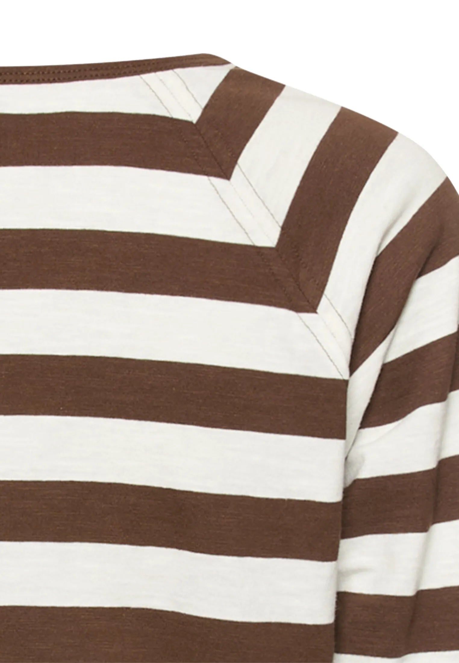 Langarmshirt gestreift aus Baumwolle