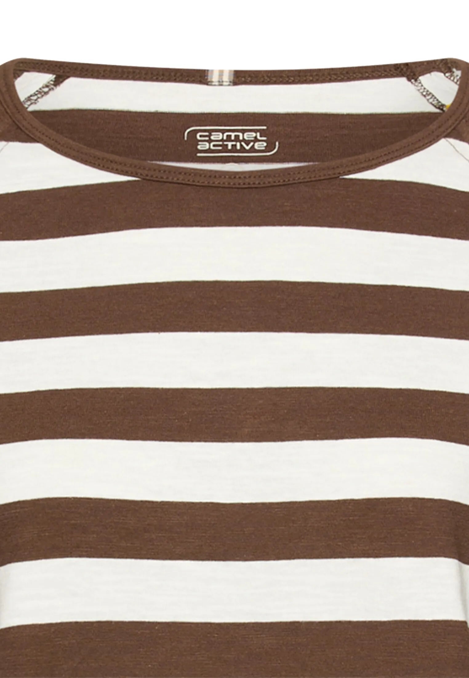 Langarmshirt gestreift aus Baumwolle