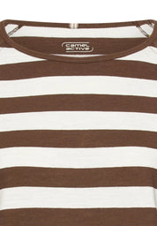 Langarmshirt gestreift aus Baumwolle
