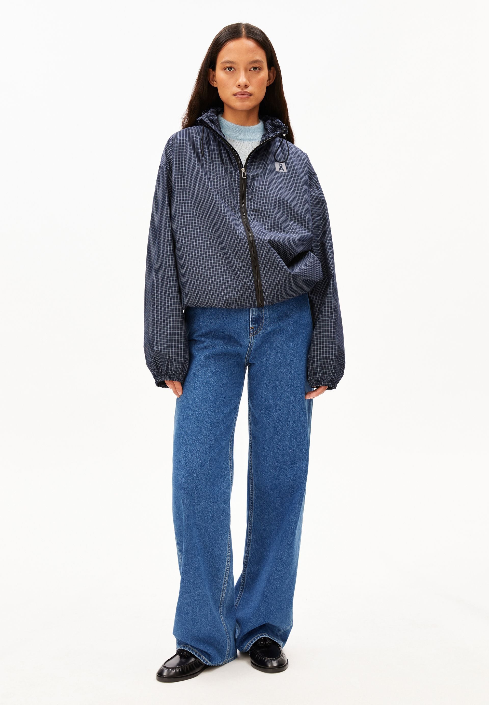 Windbreaker-Jacke Relaxed Fit