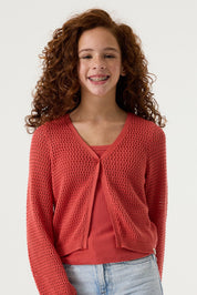 Strickjacke aus Baumwolle