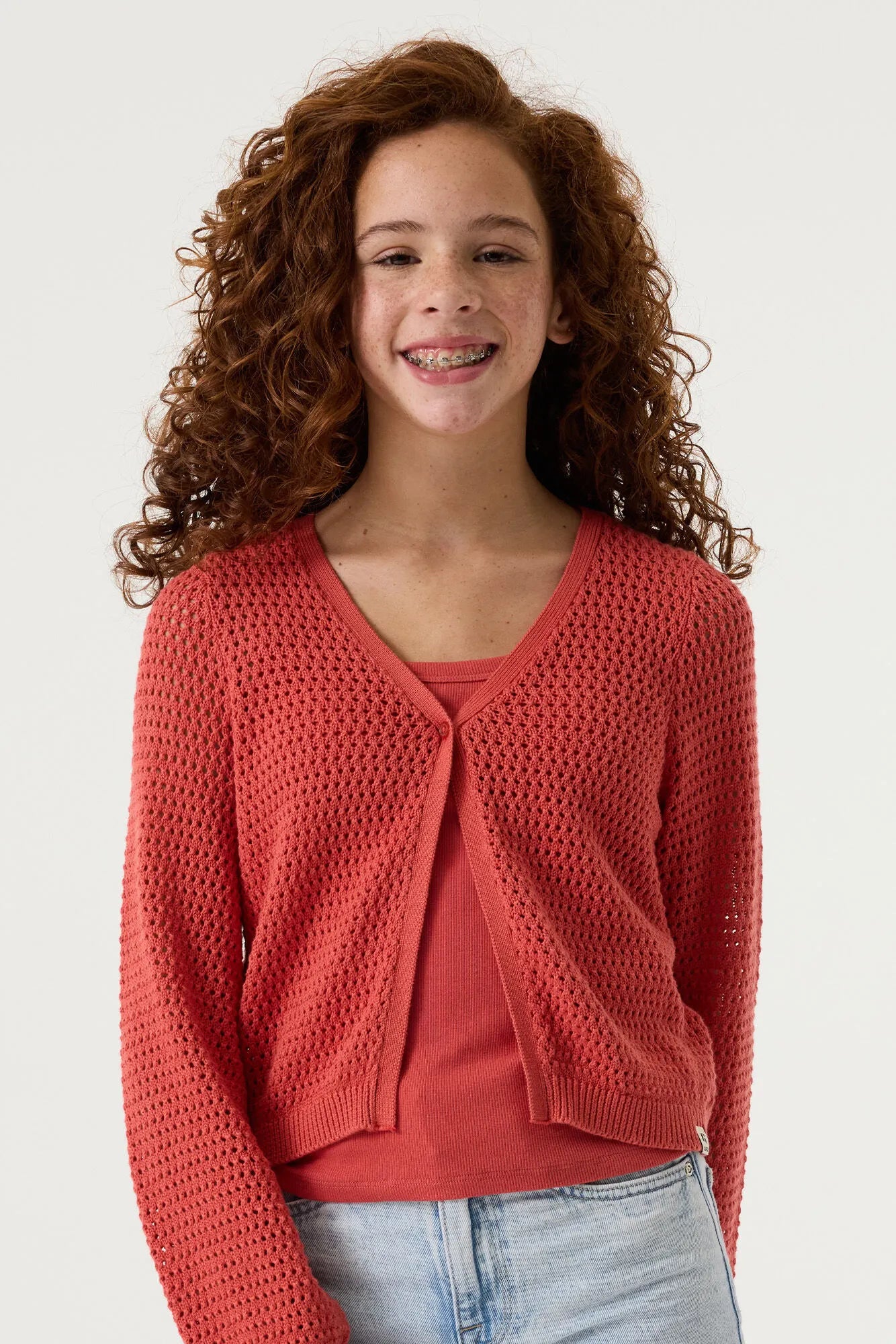Strickjacke aus Baumwolle