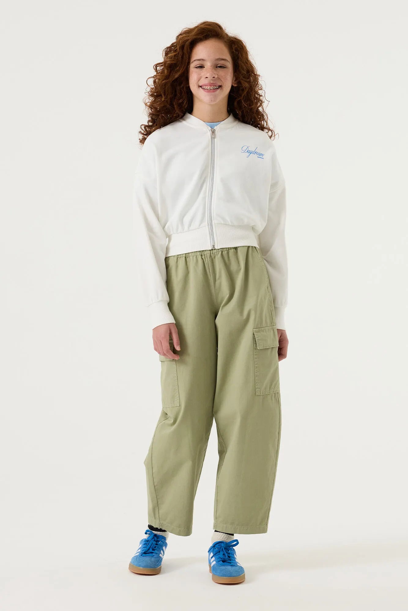 Sweatjacke aus Baumwollmix