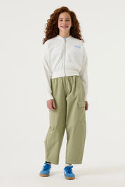 Sweatjacke aus Baumwollmix
