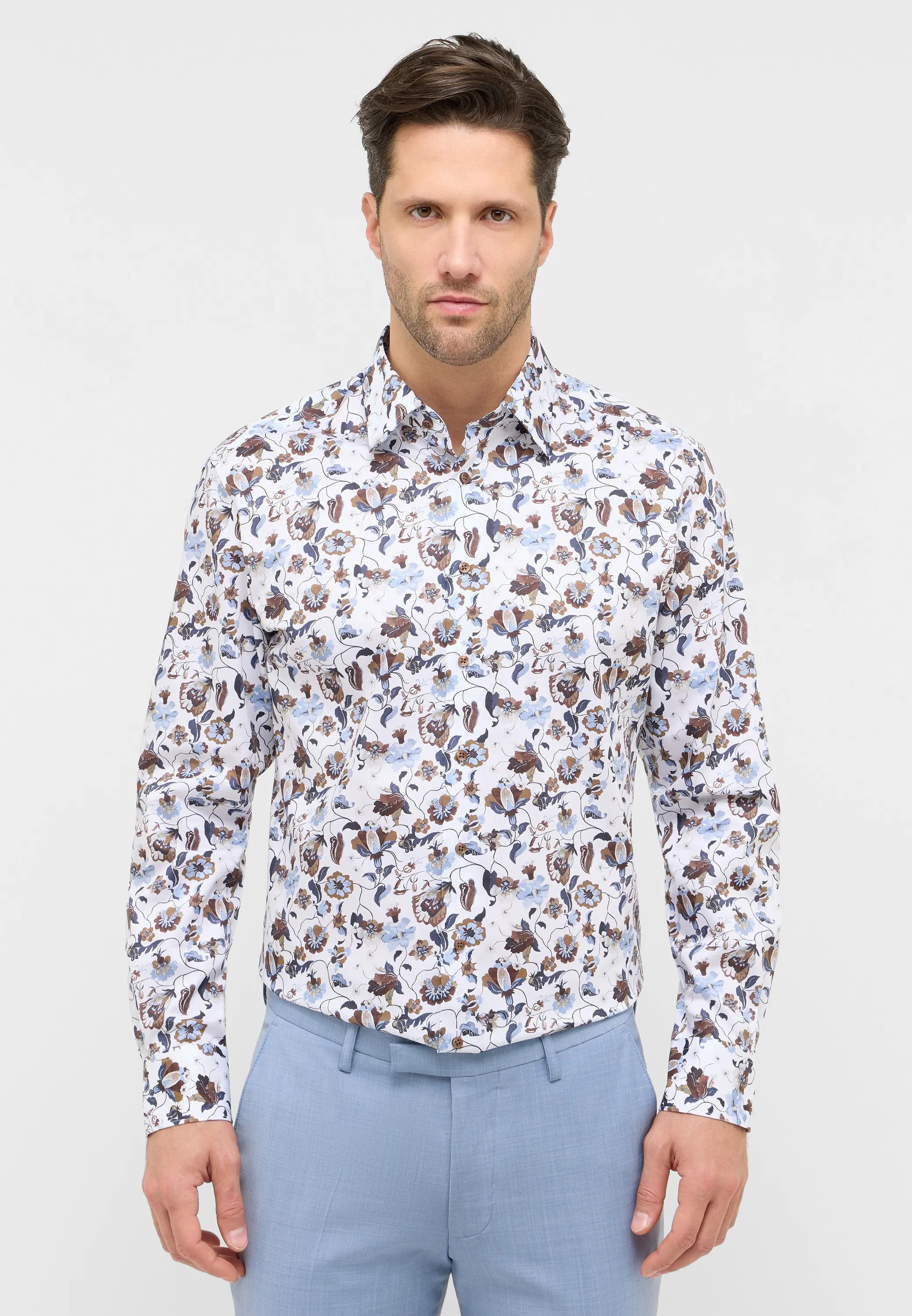 Hemd Modern Fit aus Baumwolle