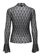 Bluse aus Spitze