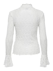 Bluse aus Spitze