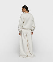 Hose Wide Leg mit Gürtel