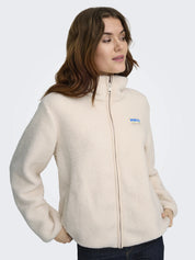 Teddyjacke ONLEVA mit Stehkragen