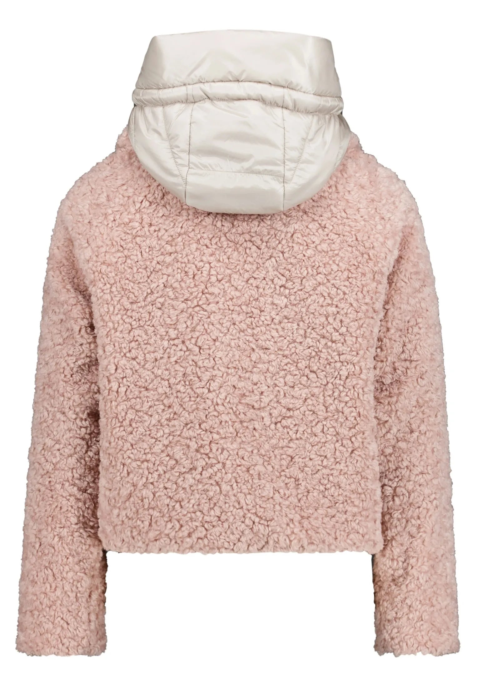 Plüschjacke in Schaf-Optik