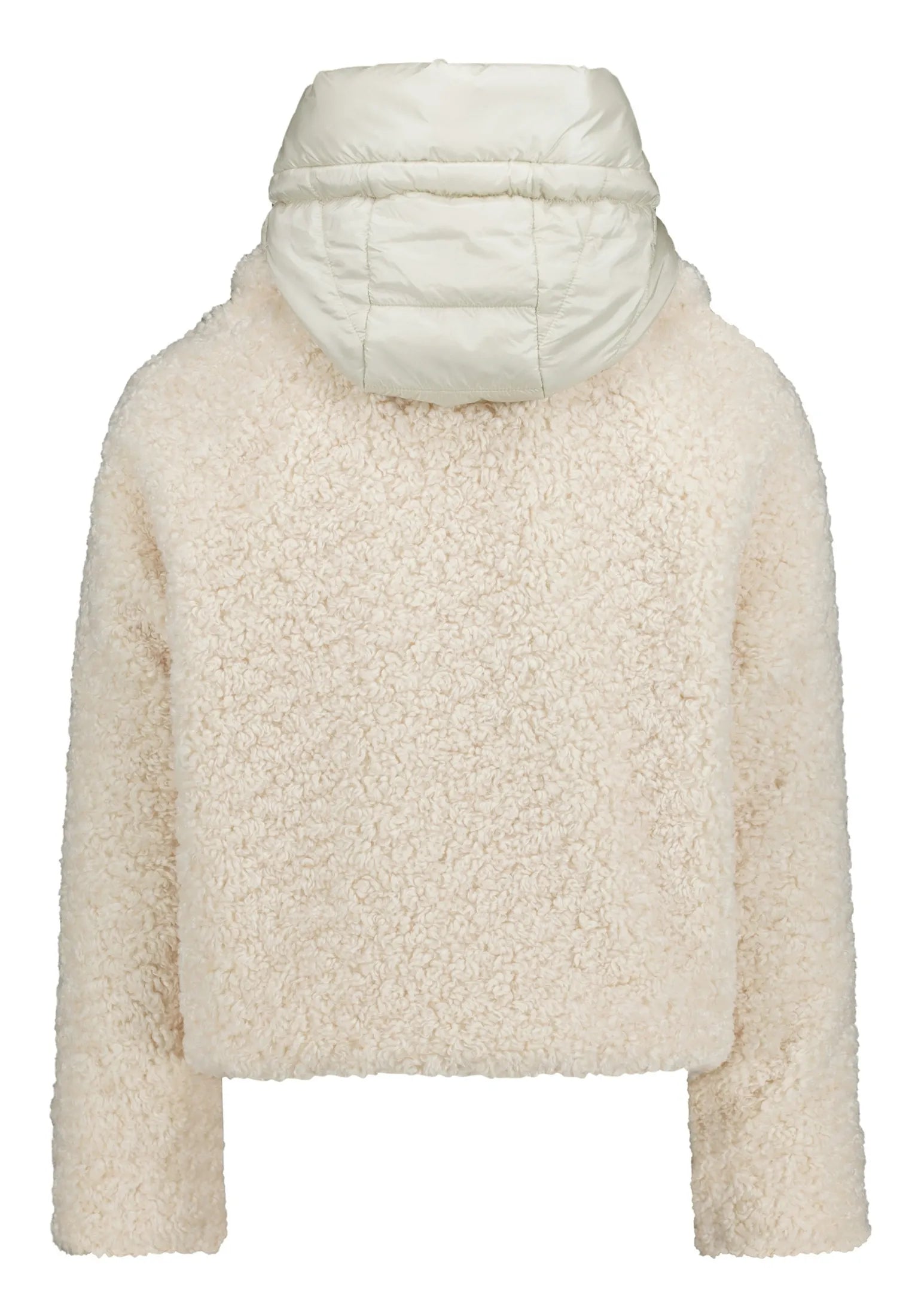 Plüschjacke in Schaf-Optik