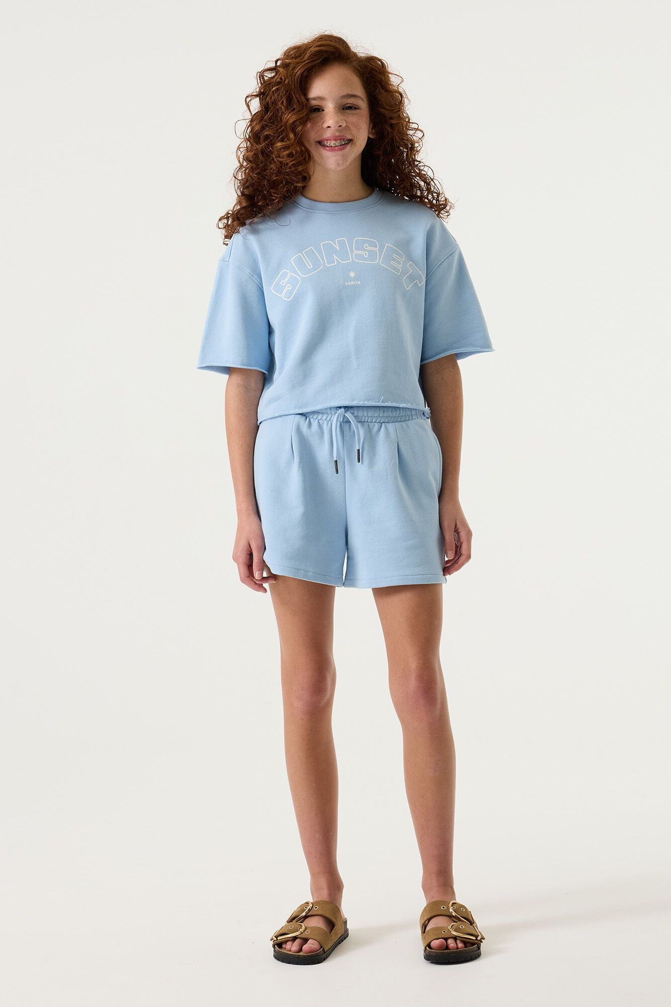Shorts aus Baumwolle