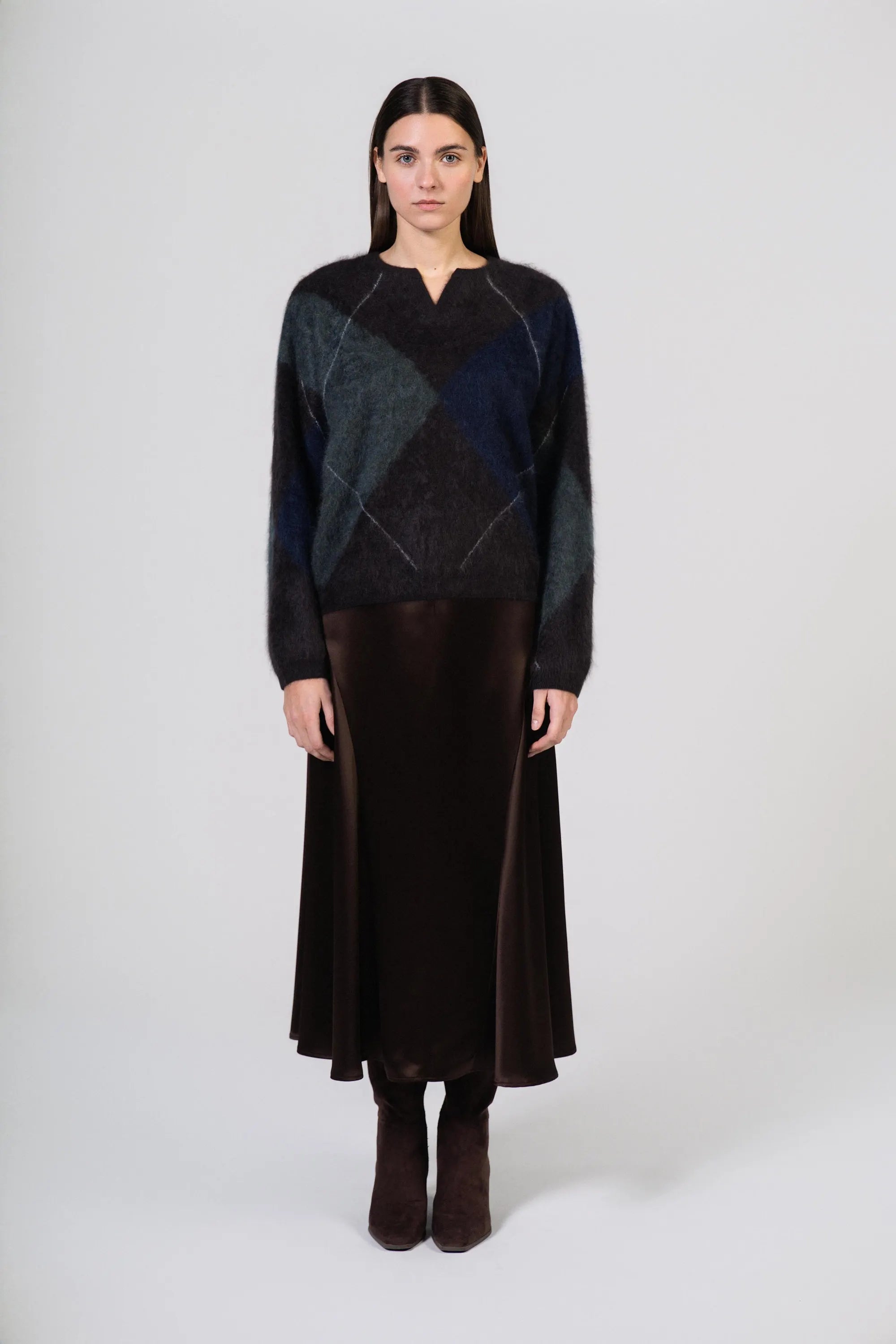 Satinrock Midi