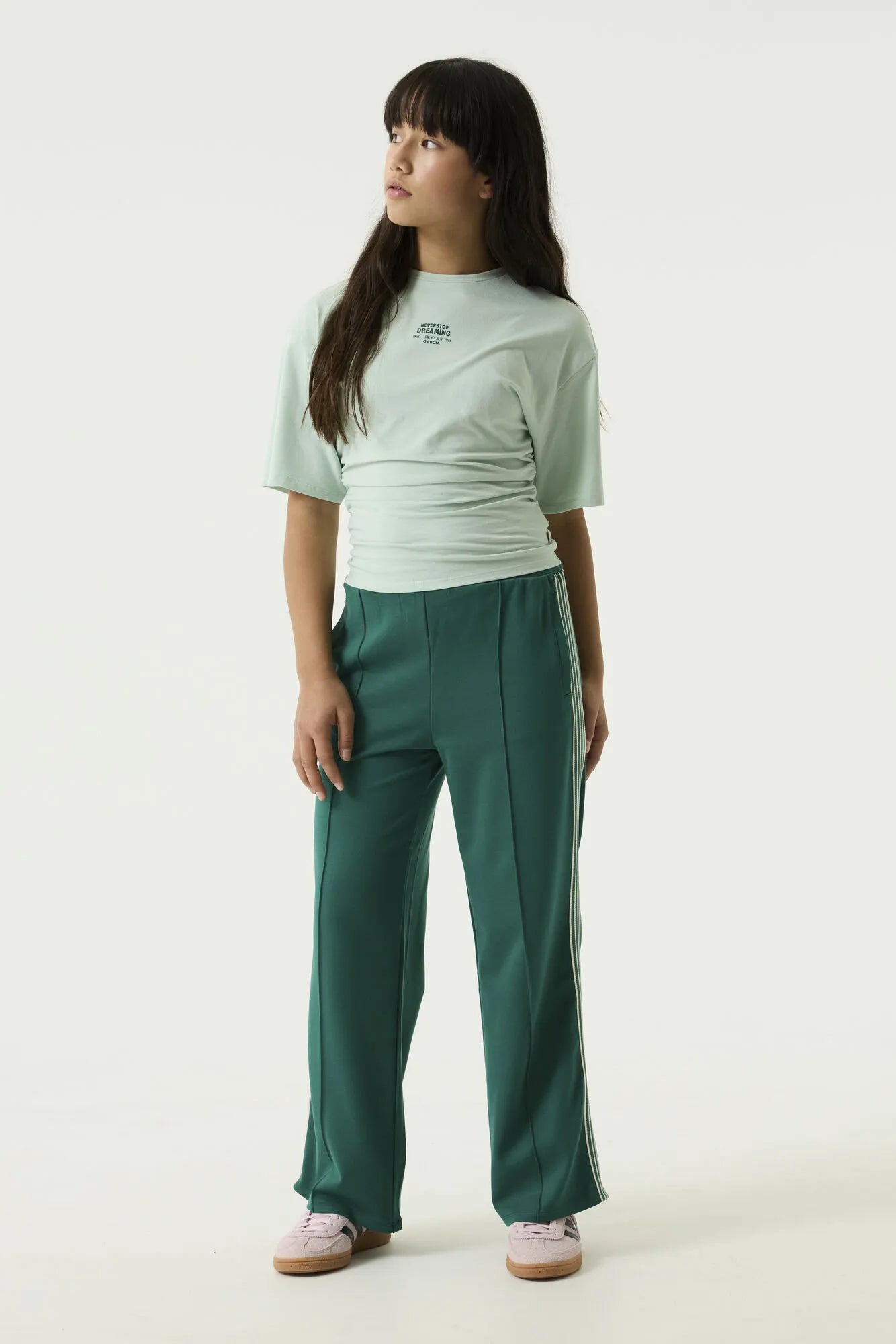 Stoffhose Wide Leg