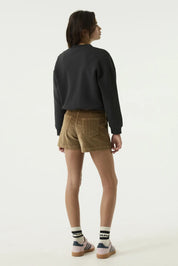 Cord-Skorts Mini aus Baumwolle