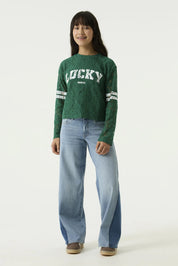 Sweatshirt aus Baumwollmix