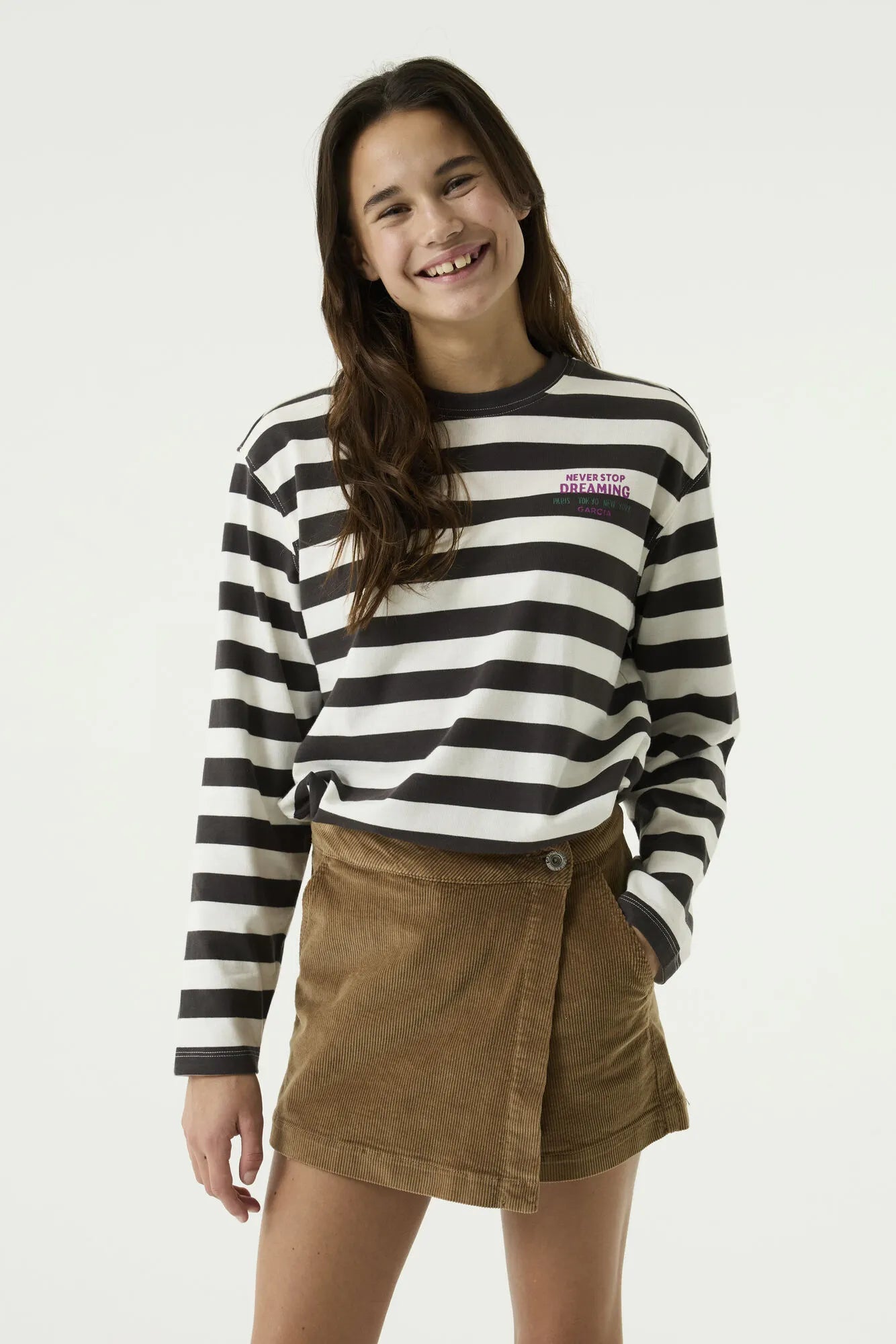 Langarmshirt aus Baumwolle