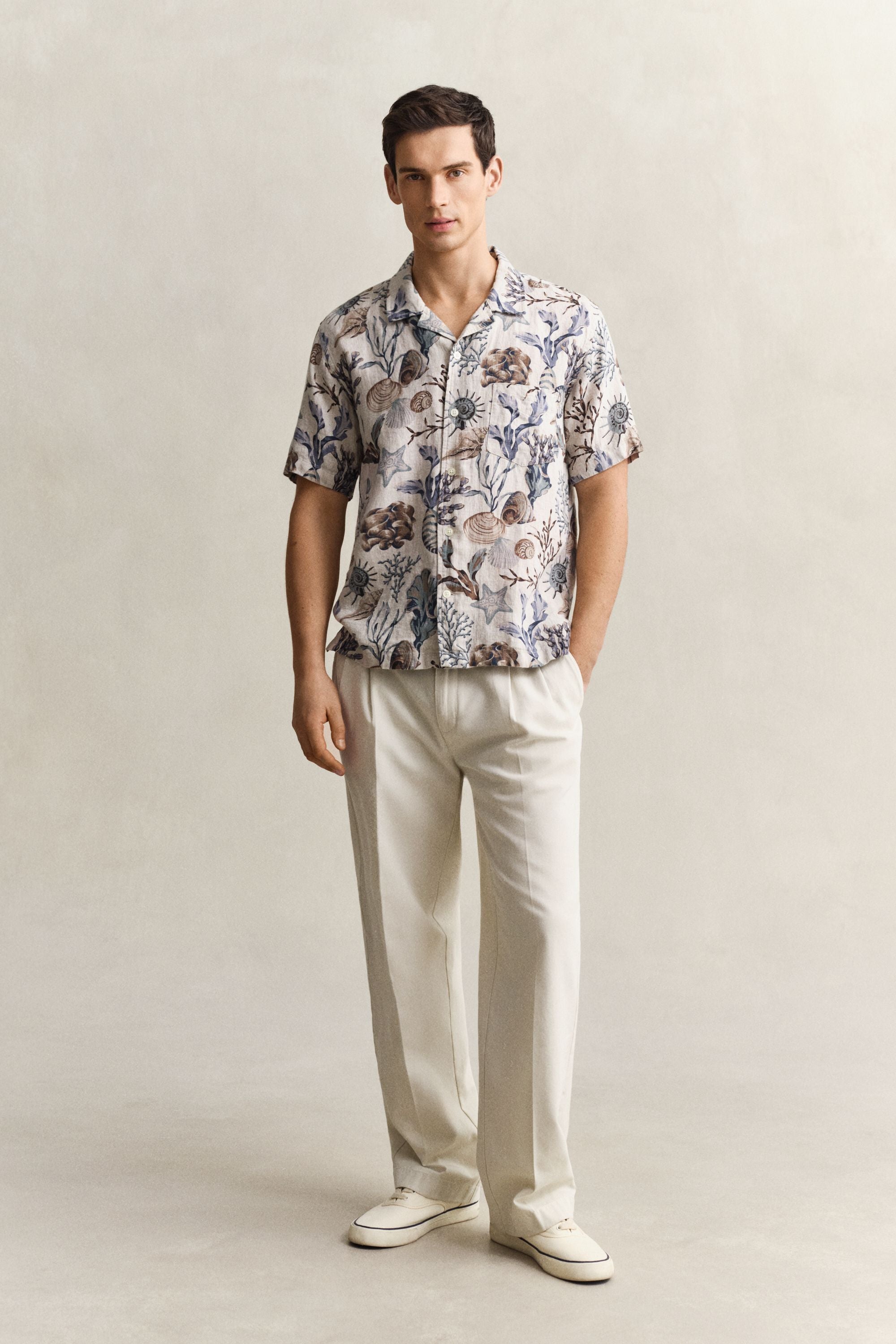 Leinenhemd Regular Fit