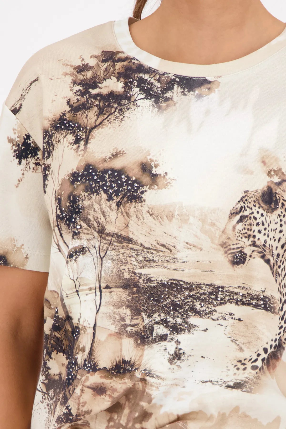 T-Shirt aus Baumwolle
