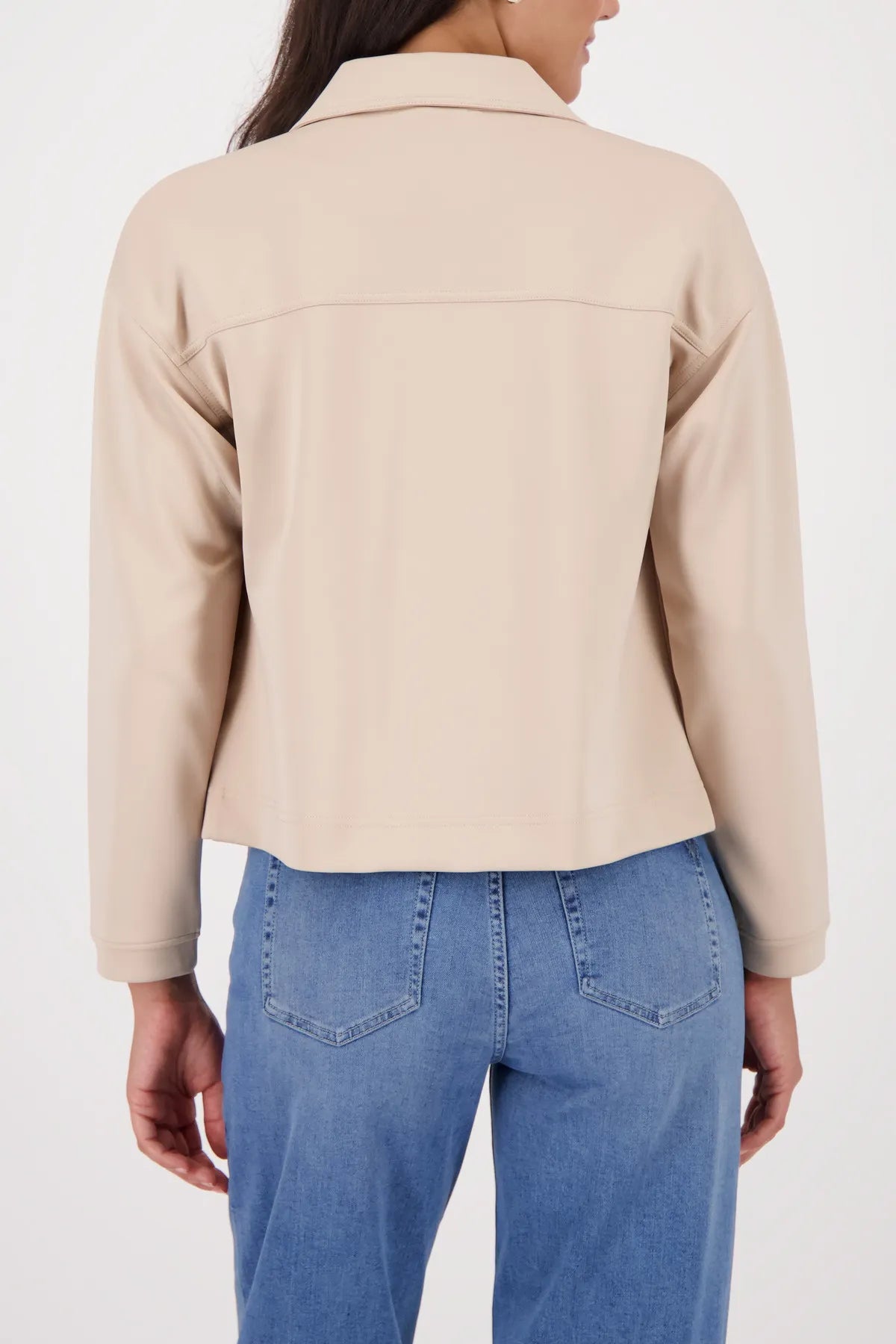 Overshirt mit aufgesetzten Taschen