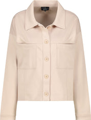 Overshirt mit aufgesetzten Taschen