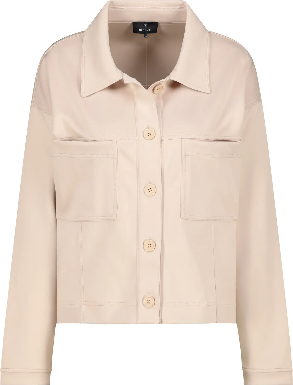 Overshirt mit aufgesetzten Taschen