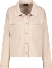 Overshirt mit aufgesetzten Taschen