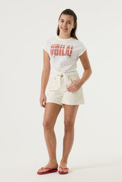 T-Shirt aus Baumwolle