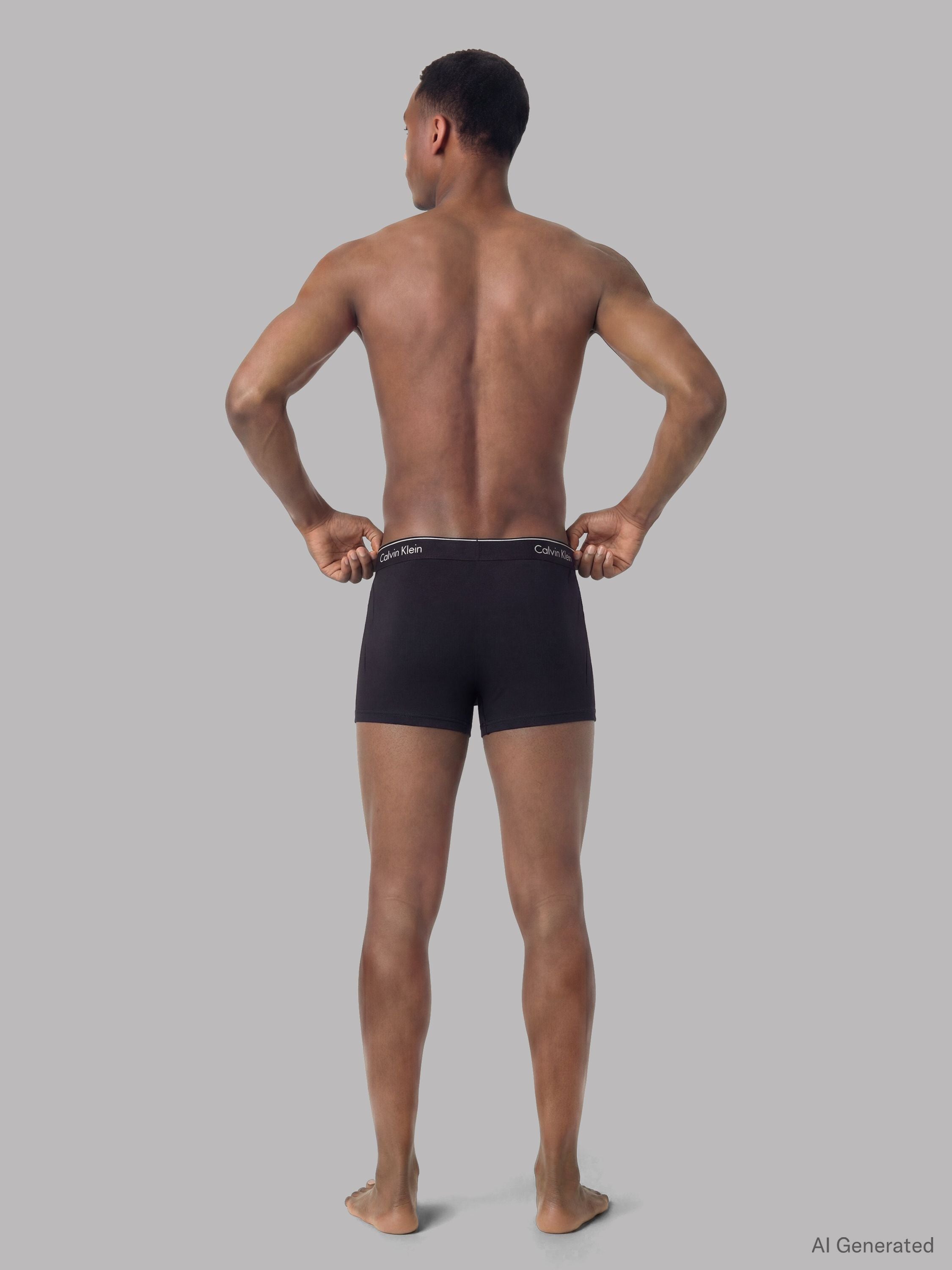 RELAXED FIT TRUNK 3PK, BLACK