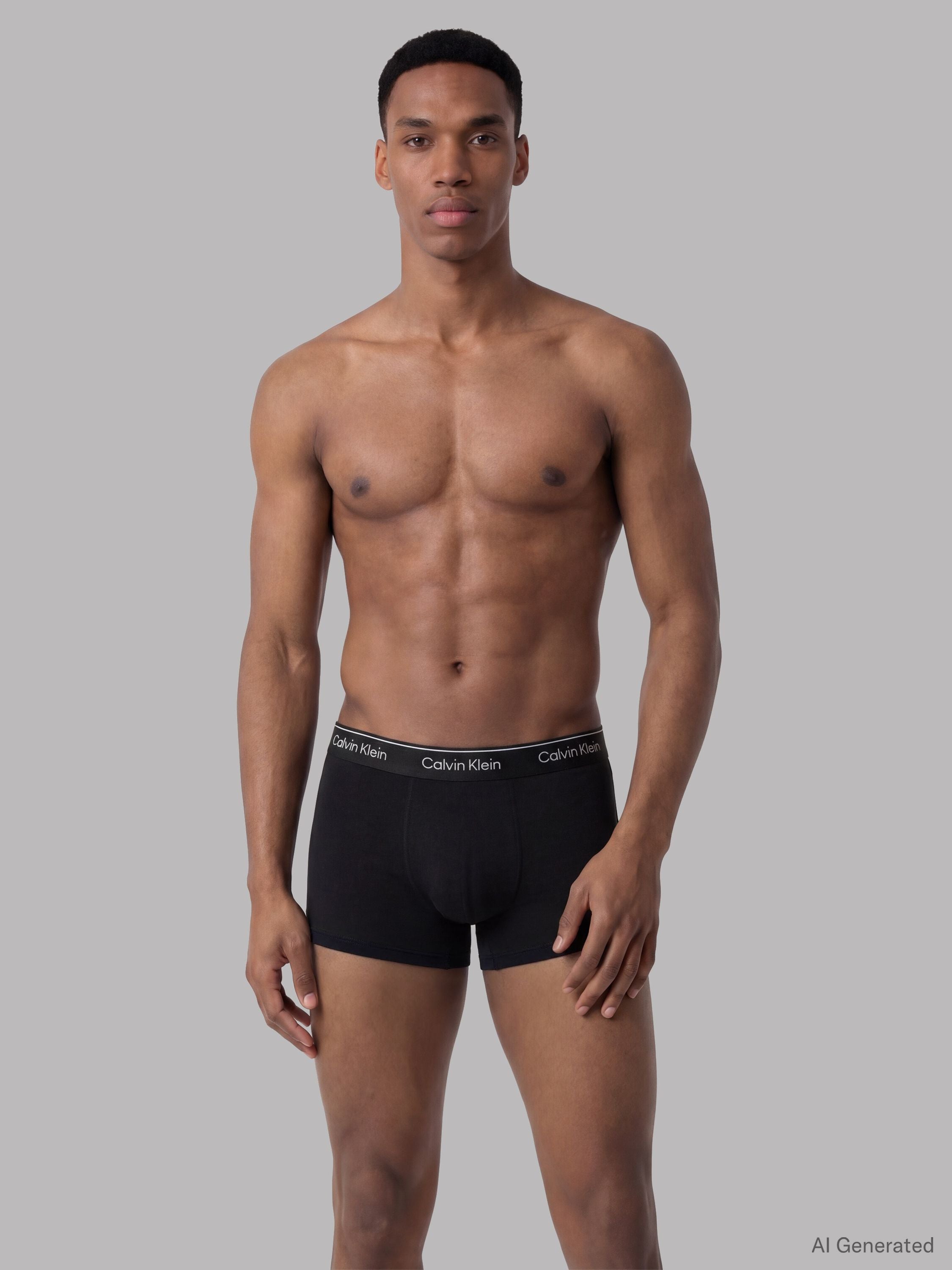 RELAXED FIT TRUNK 3PK, BLACK