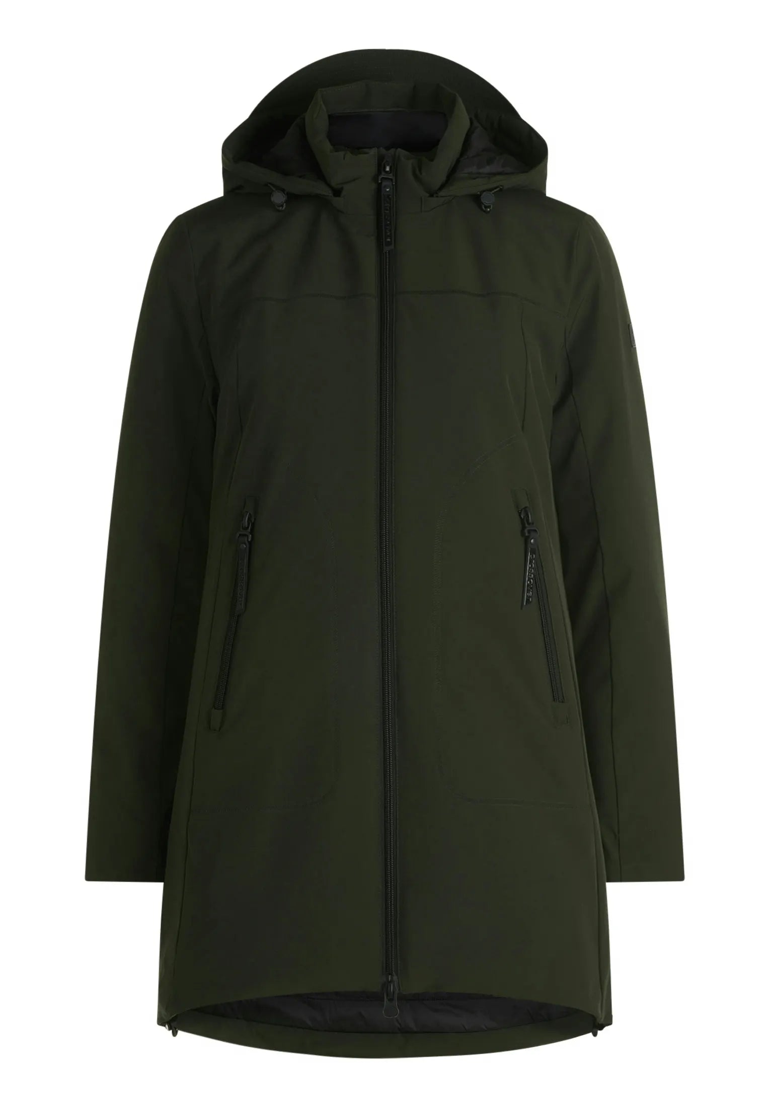 Steppjacke mit Kapuze