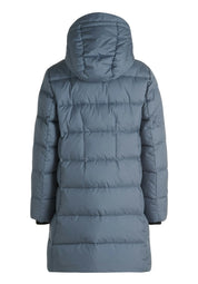 Daunen-Steppjacke mit Kapuze