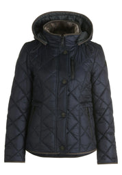 Steppjacke  mit Kapuze
