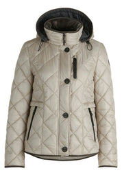 Steppjacke  mit Kapuze