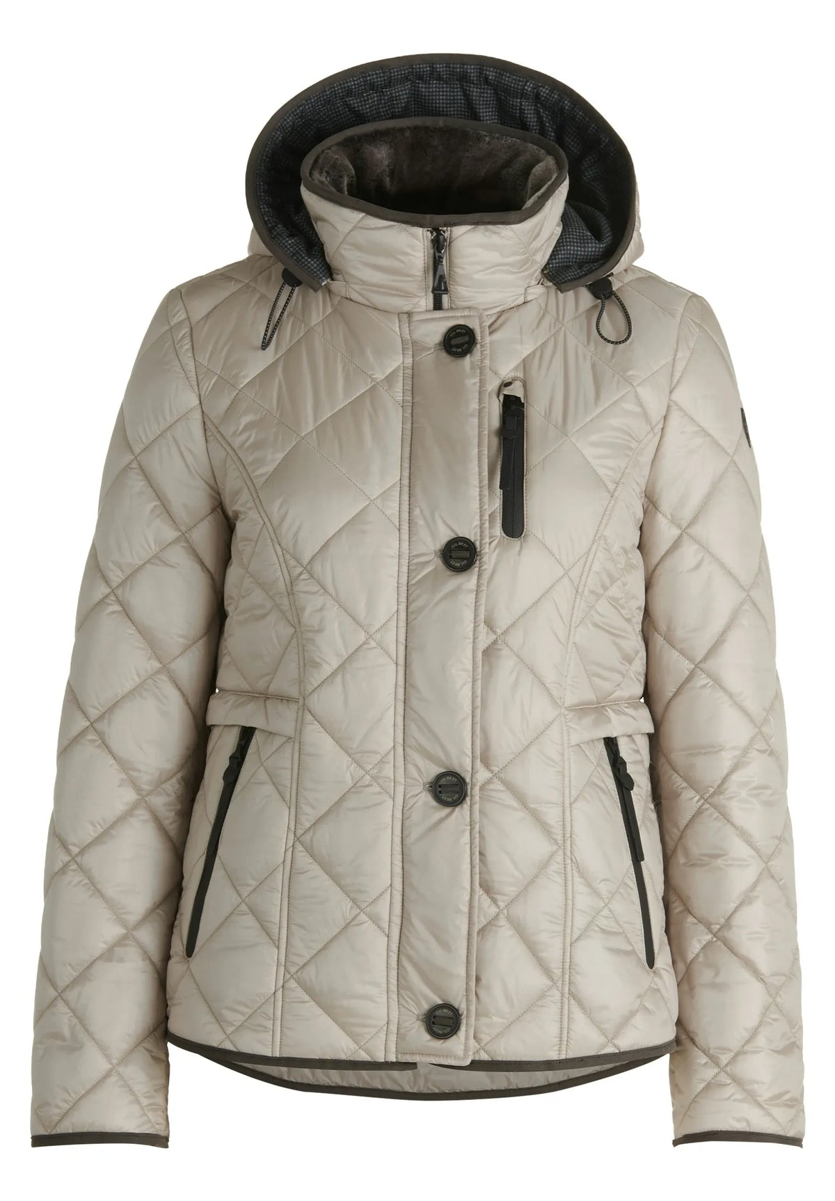 Steppjacke  mit Kapuze