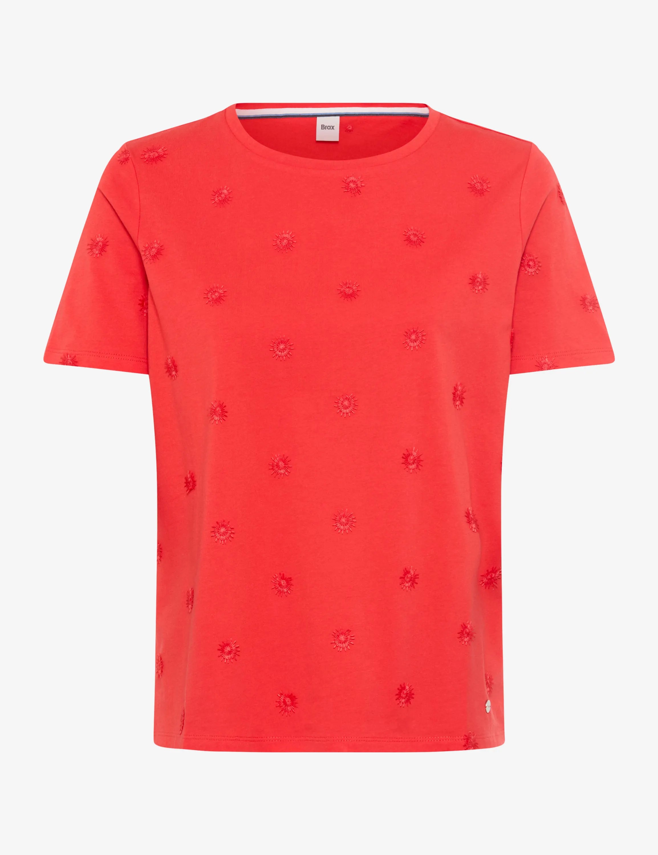 Shirt CIRA S mit Blumenstickerei