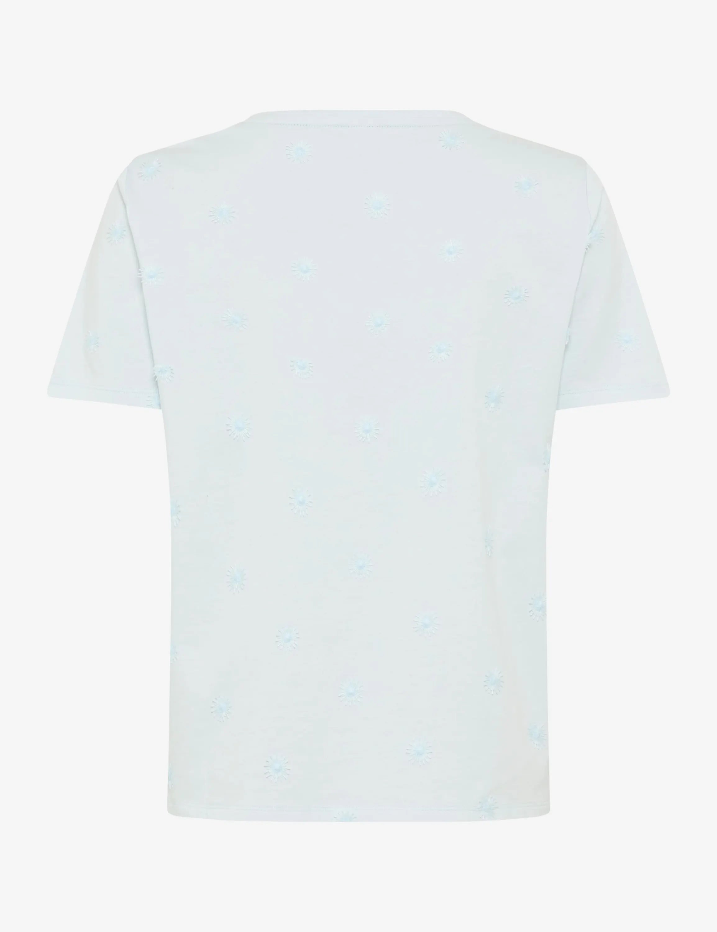 Shirt CIRA S mit Blumensickerei