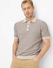 Strickpoloshirt PASCAL aus Baumwollmix