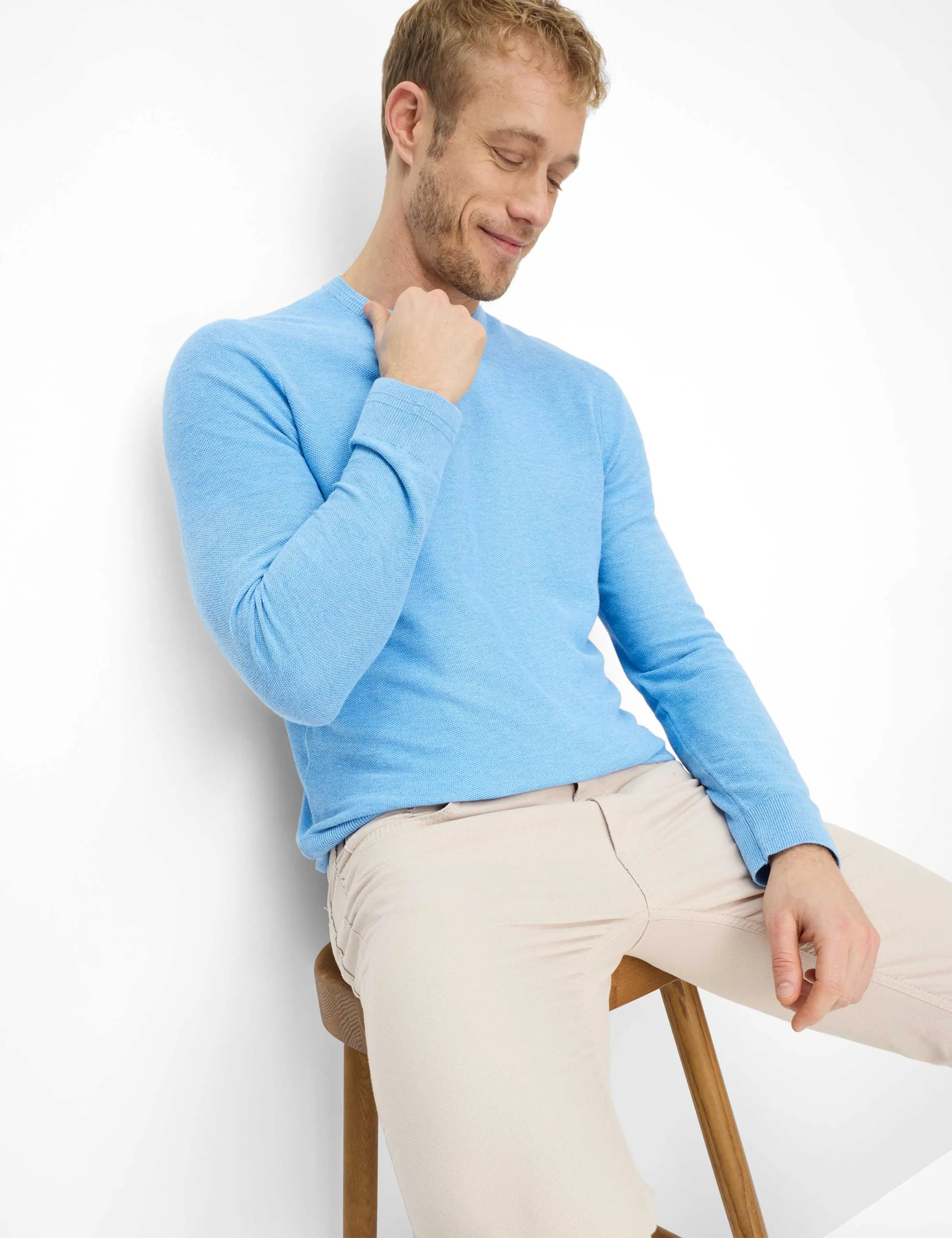 Strickpullover RICK aus Baumwollmix