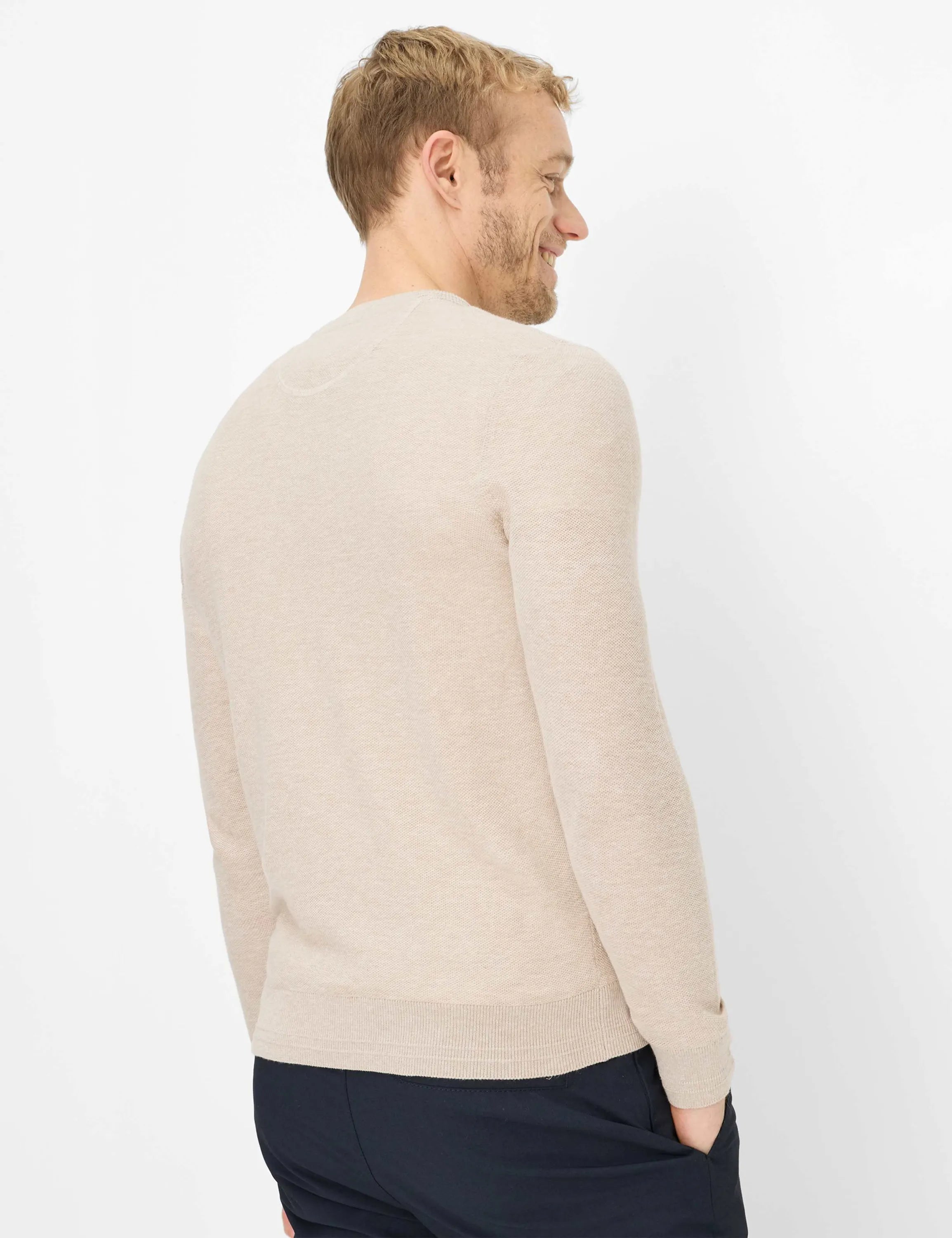 Strickpullover RICK aus Baumwollmix
