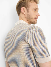 Strickpoloshirt PASCAL aus Baumwollmix