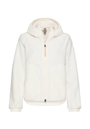 Teddy-Fleecejacke mit Kapuze