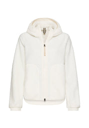 Teddy-Fleecejacke mit Kapuze