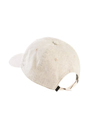 Cap aus Leinenmix