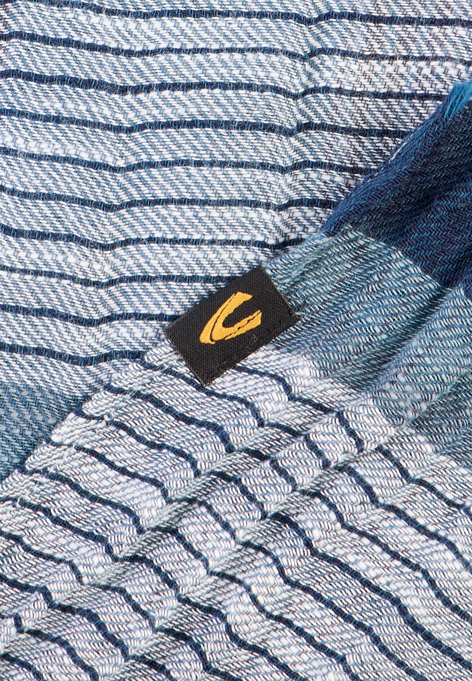 Webschal aus Baumwoll-Twill